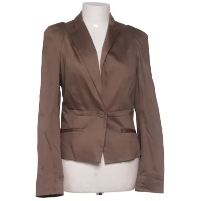 Blazer (Brown) from Phildar Cotton, Elastane, Polyamide, Polyester