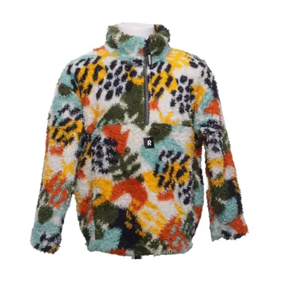 Fleece jacket (Yellow, Green, Multicolored) from Reima Polyester