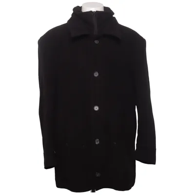 Coat (Black) from Babista Cashmere, Polyester, Wool