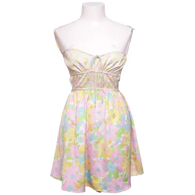 Dress (Yellow, Pink, Blue, Green) from For Love & Lemons Elastane, Recycled polyester