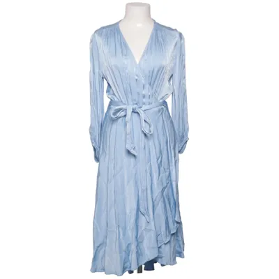 Wrap dress (Blue) from Ghost London Viscose