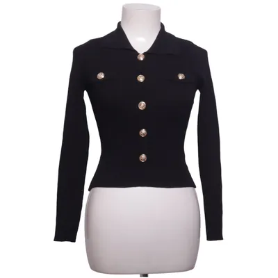 Cardigan (Zwart) van Moocci Nylon, Viscose