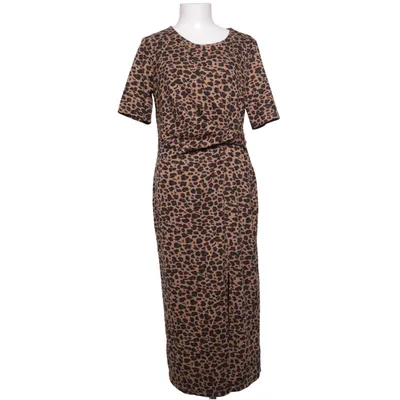 Dress (Brown, Black) from Promod Elastane, Recycled polyester, Viscose