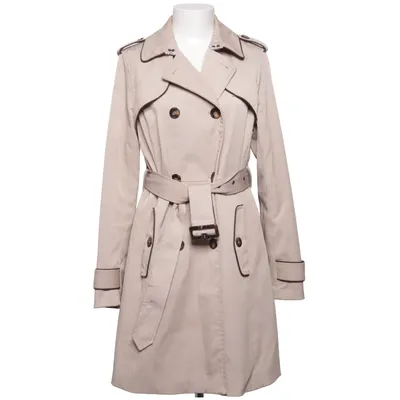 Trenchcoat (Beige) van Warehouse Elastaan, Polyester, Viscose