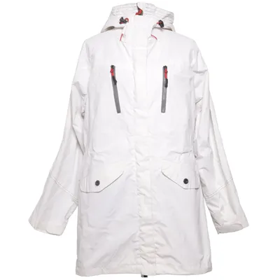 Regenjack (Wit) van DeVal Woman Polyamide, Polyester