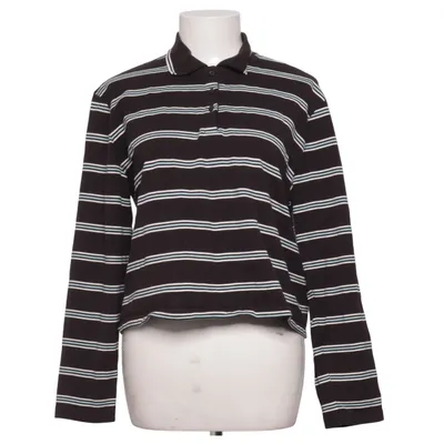 Rugby shirt (Black, White, Blue) from Massimo Dutti Cotton