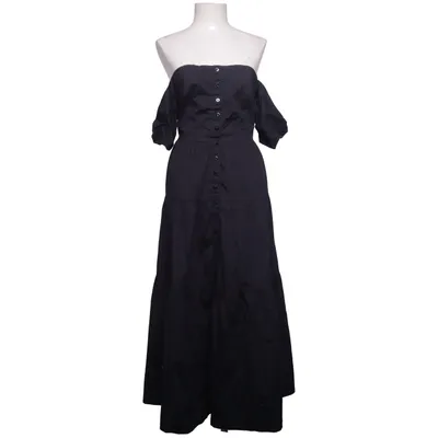 Robe longue (Noir) de STAUD Coton, Élasthane