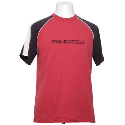 T-shirt (Rood, Zwart, Wit) van Iets Frans Katoen