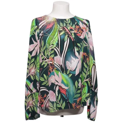 Bluse (Grøn, Flerfarvet) fra Marc Cain Silke, Viscose