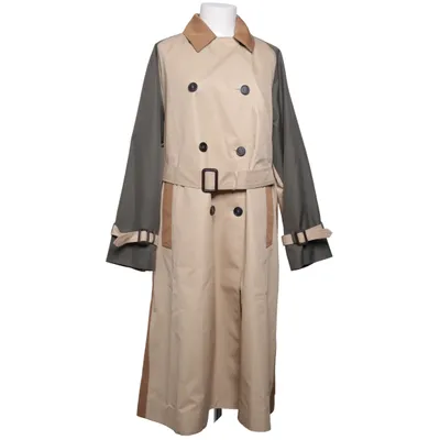 Trenchcoat (Beige, Groen) van Weekend MaxMara Katoen, Polyester