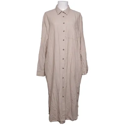Skjortekjole (Beige) fra Free/Quent Linned, Viscose