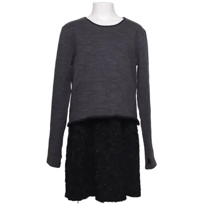 Robe (Gris, Noir) de Christina Rohde Acrylique, Coton, Polyamide, Viscose