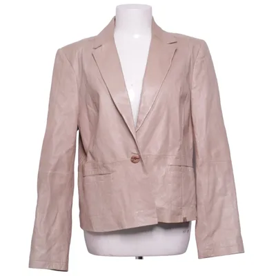 Blazer en cuir (Beige) de My Style Cuir