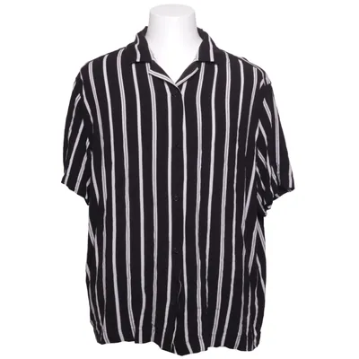 Korte mouwen shirt (Zwart, Wit) van H&M Viscose
