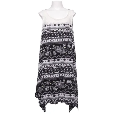 Klänning (Svart, Vit) från Mudd Bomull, Polyamid, Polyester, Viskos