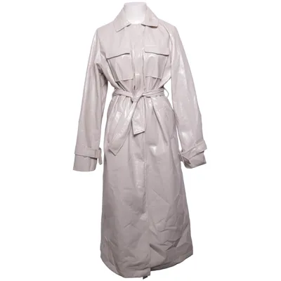 Trench coat (Beige) from Linn Ahlborg x NA-KD Polyurethane