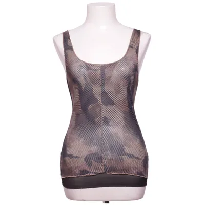 Tank Top (Black, Brown, Multicolored) from I.AM.GIA Elastane, Polyester