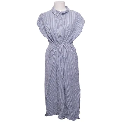 Blousejurk (Blauw, Wit) van Åhléns Katoen