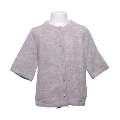 Cardigan (Gris) de Gina Tricot Acrylique, Laine d'alpaga, Polyester