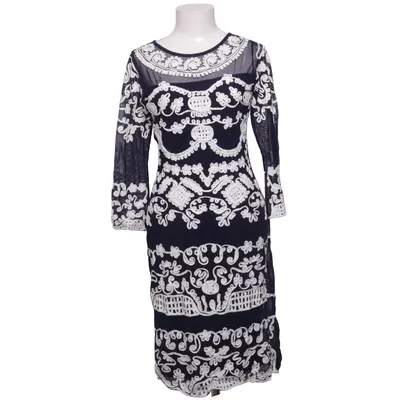 Jurk (Blauw, Wit) van Phase Eight