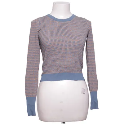 Sweater (Blue, Brown) from Zara Knit Polyamide, Viscose