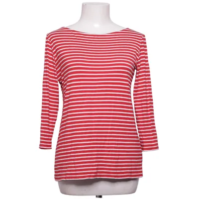 Long sleeve T-shirt (Red, White) from Nanso Elastane, Modal