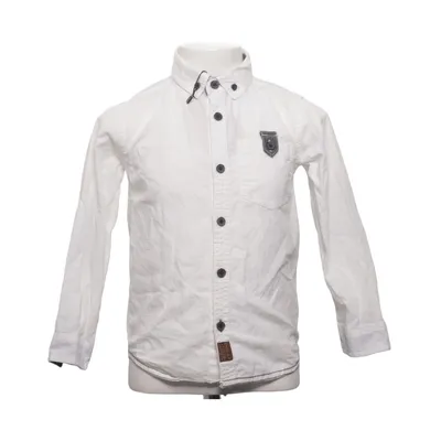 Chemise (Blanc, Gris) de Rebel Coton
