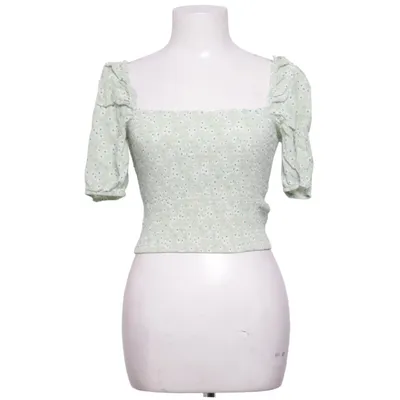 Crop top (Green, White) from Envii Viscose