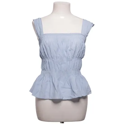 Peplum Top (Blau) von H&M Modern Classic Viskose, Polyamid