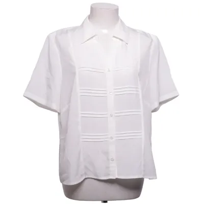 Kortärmad skjorta (Vit) från Eastex Polyester