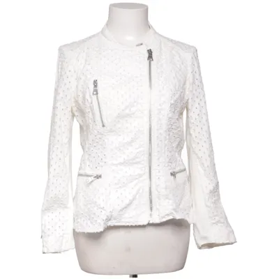 Veste (Blanc) de Rebecca Taylor Acrylique, Coton, Élasthane, Polyamide, Laine
