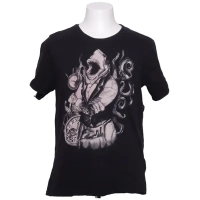 T-shirt (Black) from Jean Pascale Cotton