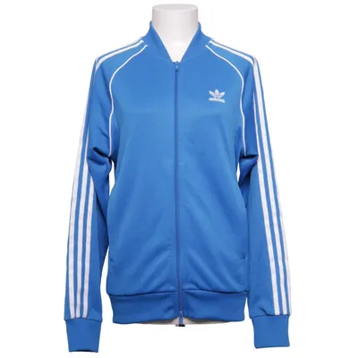 Sports jacket (Blue, White) from Adidas Originals Cotton, Recycled polyester