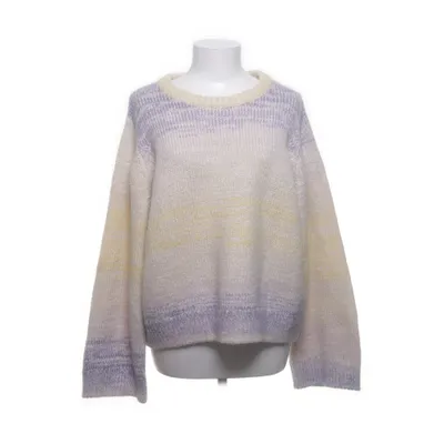 Tröja (Gul, Lila, Vit) från Lindex Akryl, Polyamid, Polyester, Ull