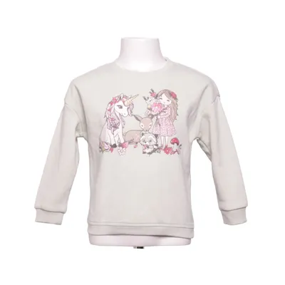 Sweatshirt (Green, Multicolored) from Infinity Kids Cotton, Polyester