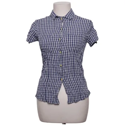 Kurzarmhemd (Blau, Weiß) von Woman Collection H&M