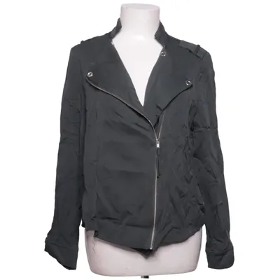 Biker jacket (Green) from Ahlvar Gallery Elastane, Viscose