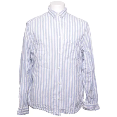Chemise (Blanc, Bleu) de L.O.G.G by H&M Coton