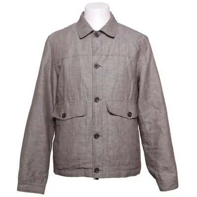 Overshirt (Gray) from Dressmann Cotton, Linen, Polyester