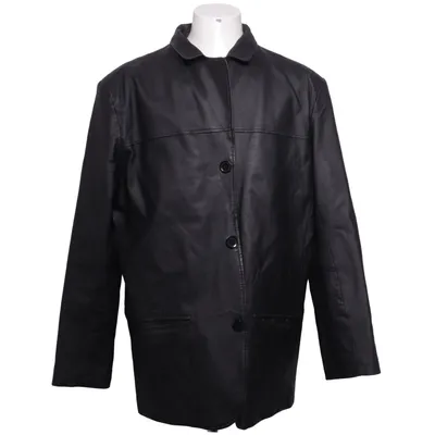 Leather blazer (Black) from High Five Motor Wear Leather, Polyamide
