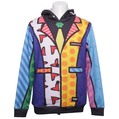 Huvtröja (Blå, Flerfärgad) från Freshhoods Elastan, Polyester