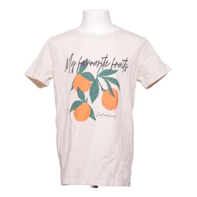 T-shirt (Beige, Flerfärgad) från Kaxs by KappAhl Bomull