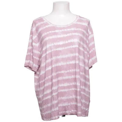 T-shirt (Pink, White) from Gina Laura Elastane, Viscose