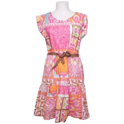 Robe (Rose, Orange, Multicolore) de New Collection Coton