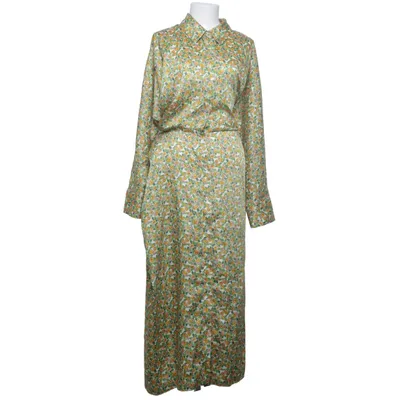 Omlottklänning (Gul, Grön, Flerfärgad) från Zara Polyester