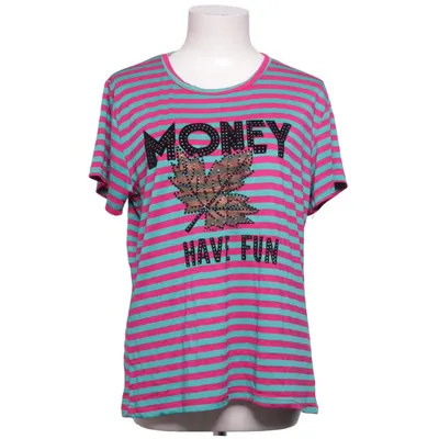 T-shirt (Roze, Turquoise, Meerkleurig) van JK Katoen, Polyester