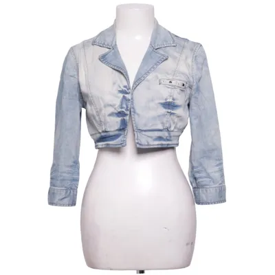 Spijkerjas (Blauw) van Vero Moda Katoen, Elastaan