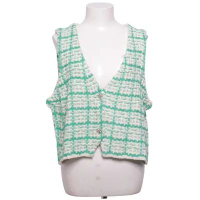 Gilet (Groen, Wit) van By Anthropologie Acryl, Polyester
