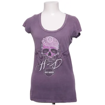 T-shirt (Lila) van Harley Davidson Katoen