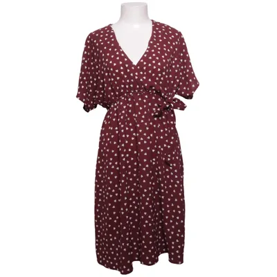 Mammaklänning (Röd, Vit) från New Look Maternity Elastan, Polyester